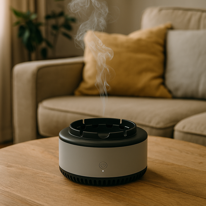 Smoke Removal Air Purification Ashtray