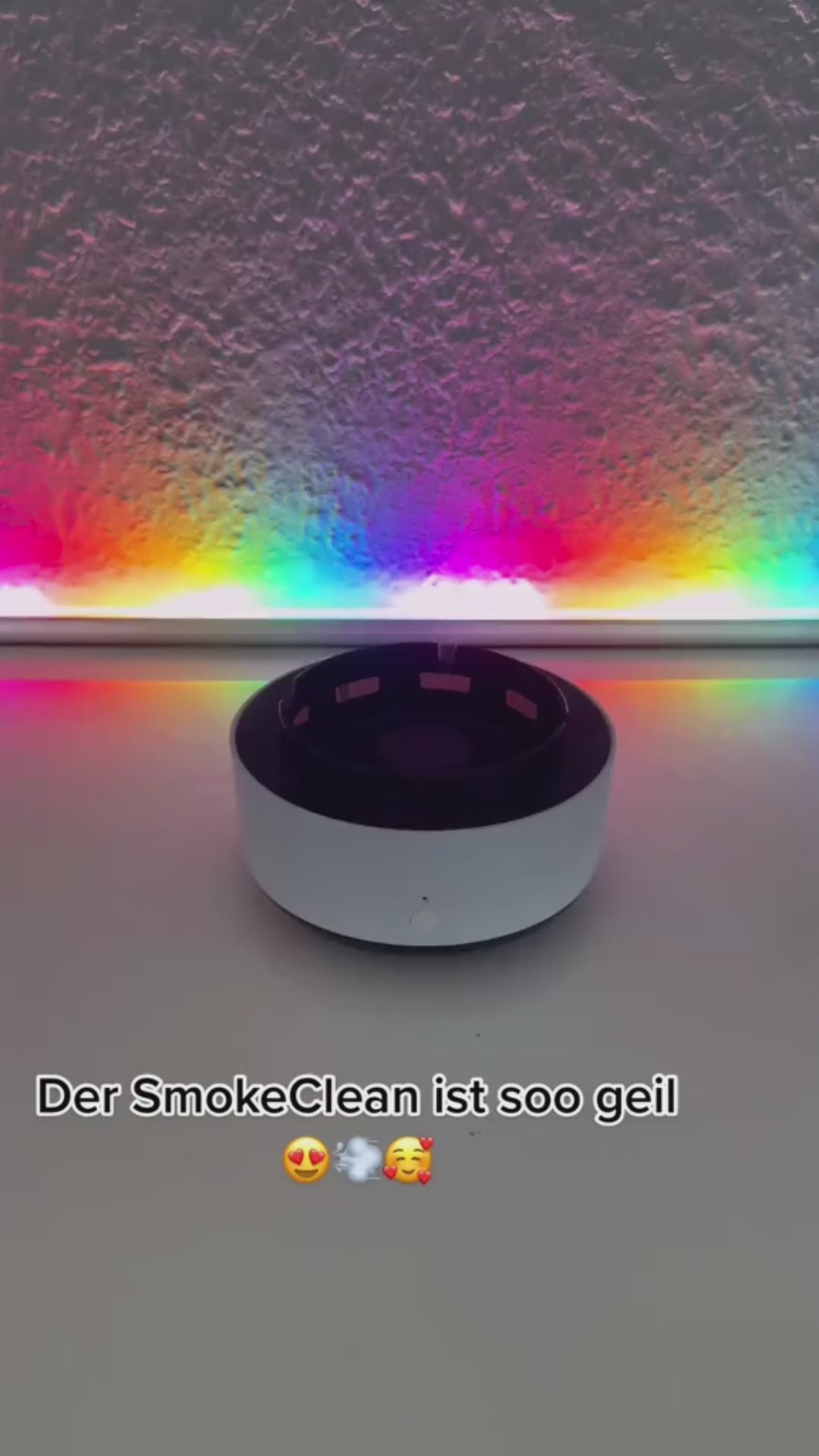 Smoke Removal Air Purification Ashtray video